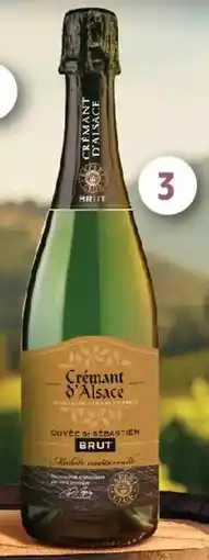 Intermarché Aop crémant d'alsace brut expert club offre