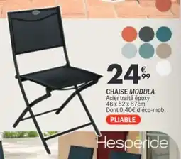 La Foir'Fouille Chaise modula offre