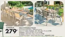 La Foir'Fouille Table extensible piazza offre