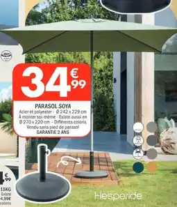 La Foir'Fouille Parasol soya offre