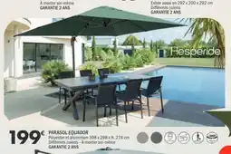 La Foir'Fouille Parasol equador offre