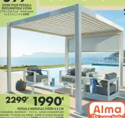 La Foir'Fouille Pergola manuelle evora offre