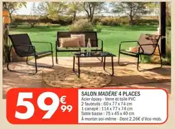 La Foir'Fouille Salon madère 4 places offre