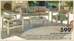 La Foir'Fouille Salon de jardin boreane offre