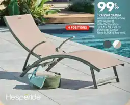 La Foir'Fouille Transat samba offre