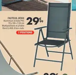 La Foir'Fouille Fauteuil bora offre