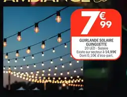 La Foir'Fouille Guirlande solaire guinguette offre