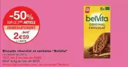 Monoprix Lu - biscuits chocolat et céréales offre