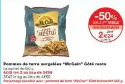 Monoprix Mccain - pommes de terre surgelées offre