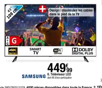 BUT Téléviseur LED offre
