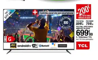 BUT Téléviseur TCL offre