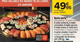 Carrefour Kyoto party offre