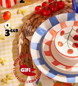 Gifi SET DE TABLE offre