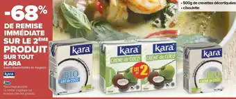Carrefour Bon plan sur tous les produits de la marque kara offre