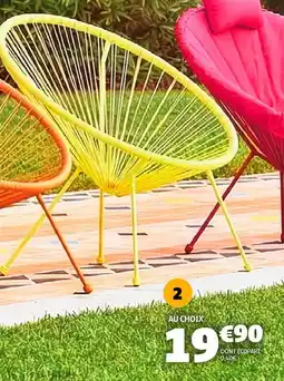 Gifi FAUTEUIL URBAN offre