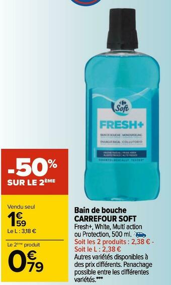 Carrefour Bain de bouche offre