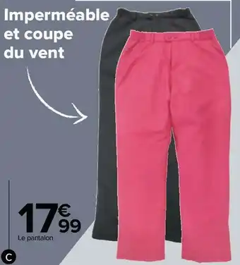 Pantalon carrefour femme sale