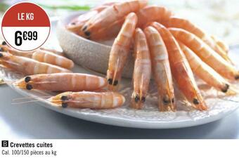 Géant Casino Crevettes cuites offre