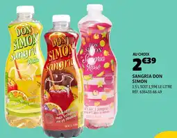 Gifi SANGRIA DON SIMON offre