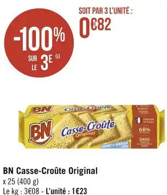 Géant Casino Bn casse-croûte original offre
