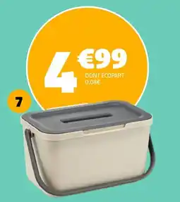 Gifi POUBELLE À COMPOST offre