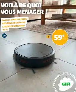Gifi ASPIRATEUR ROBOT LAVEUR offre