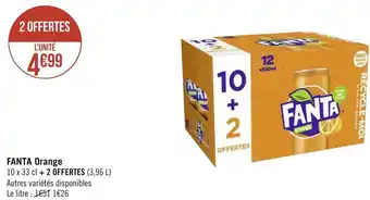 Géant Casino Fanta fanta orange offre