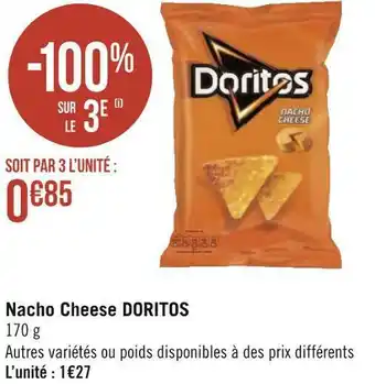 Géant Casino Doritos nacho cheese offre