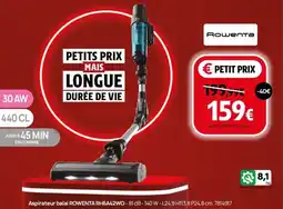 Darty Aspirateur balai ROWENTA RH6A42WO offre