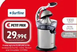 Darty Presse agrume SURFLINE SJ130 offre