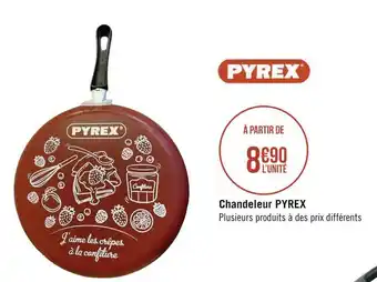Pyrex chandeleur