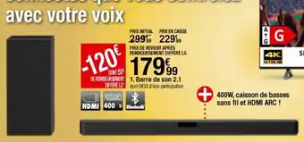 BUT Barre de son 2.1 offre