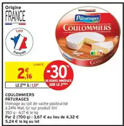 Intermarché COULOMMIERS PÂTURAGES offre