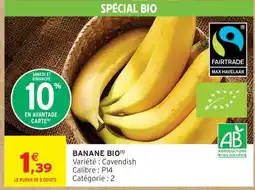 Intermarché Banane Bio offre