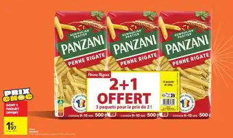 Carrefour Market Panzani Penne Rigate offre