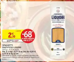 Intermarché Spaghetti Pastificio Liguori offre