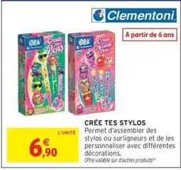 Intermarché Crée Tes Stylos offre