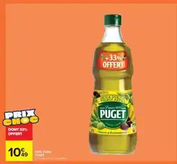 Carrefour Market Huile D'olive Puget offre