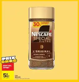Carrefour Market Café NESCAFÉ offre