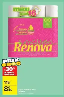 Carrefour Market Essuie-tout 'Maxi Pack' RENOVA offre