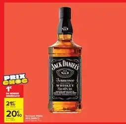 Carrefour Market Tennessee Whisky JACK DANIEL’S offre