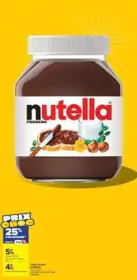 Carrefour Market Nutella offre