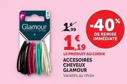 Hyper U Accessoires cheveux glamour offre