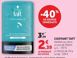 Hyper U Coiffant taft offre