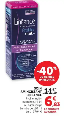 Hyper U Lineance soin amincissant offre