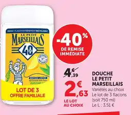 Hyper U Le petit marseillais douche offre