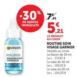 Hyper U Garnier routine soin offre