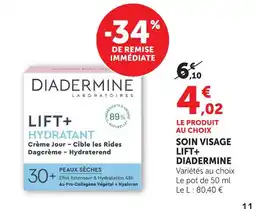 Hyper U Diadermine soin visage lift+ offre