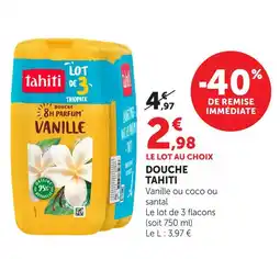 Hyper U Tahiti douche offre