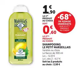 Hyper U Le petit marseillais shampooing offre